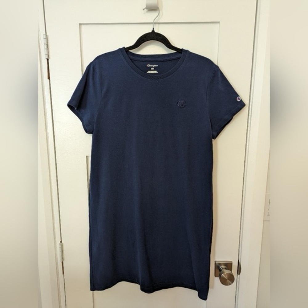 Champion Navy Blue Tee Shirt Dress
